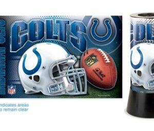Indianapolis Colts Lamp Rotating Desk Style