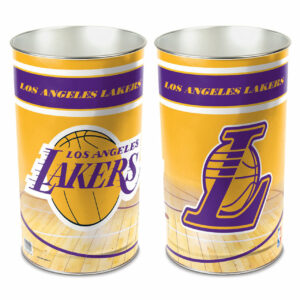 Los Angeles Lakers Wastebasket 15 Inch