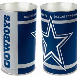 Dallas Cowboys Wastebasket 15 Inch