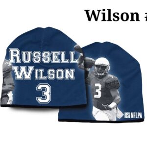 Seattle Seahawks Beanie Lightweight Russell Wilson Design