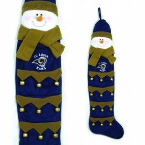 St. Louis Rams Greeting Card Holder 51 Inch Snowman CO