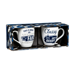 Dallas Cowboys Coffee Mug 17oz Ceramic 2 Piece Set with Gift Box