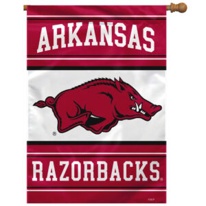 Arkansas Razorbacks Banner 28×40 House Flag Style 2 Sided CO