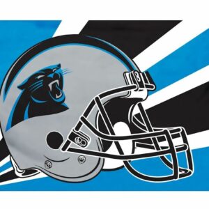 Carolina Panthers Flag 3×5 Helmet Design – Special Order