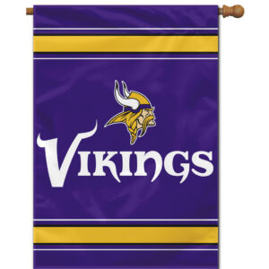 Minnesota Vikings Banner 28×40 House Flag Style 2 Sided CO