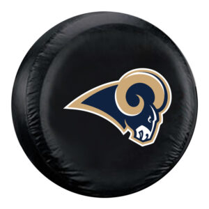 Los Angeles Rams Tire Cover Standard Size Black – Special Order