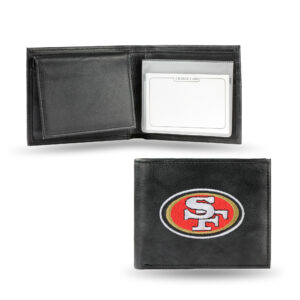 San Francisco 49ers Embroidered Leather Billfold – Special Order
