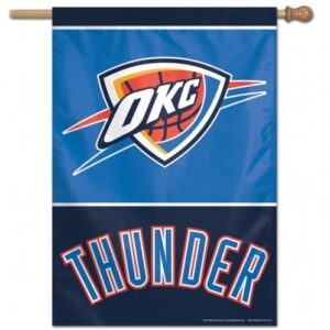 Oklahoma City Thunder Banner 28×40 Vertical – Special Order