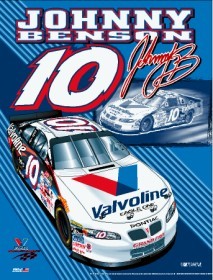 Johnny Benson Banner 27×37