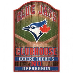 Toronto Blue Jays Sign 11×17 Wood Fan Cave Design – Special Order