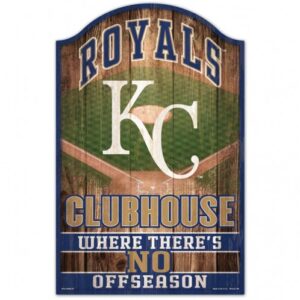 Kansas City Royals Sign 11×17 Wood Fan Cave Design – Special Order