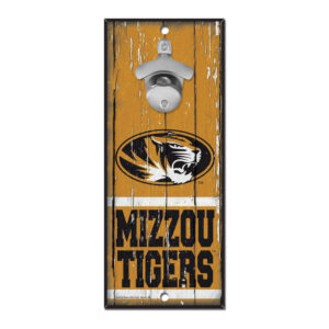 Missouri Tigers Sign Wood 5×11 Bottle Opener – Special Order
