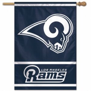 Los Angeles Rams Banner 28×40 Vertical