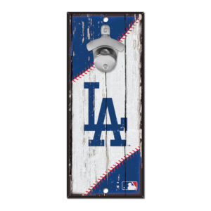 Los Angeles Dodgers Sign Wood 5×11 Bottle Opener