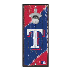 Texas Rangers Sign Wood 5×11 Bottle Opener – Special Order
