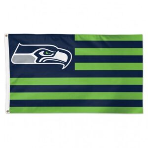 Seattle Seahawks Flag 3×5 Deluxe Americana Design