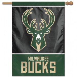 Milwaukee Bucks Banner 28×40 Vertical – Special Order