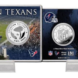 Houston Texans Silver Coin Card