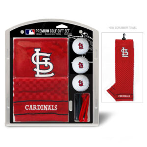 St. Louis Cardinals Golf Gift Set with Embroidered Towel – Special Order