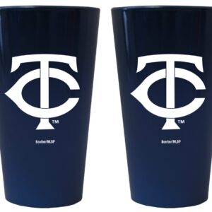 Minnesota Twins Lusterware Pint Glass – Set of 2
