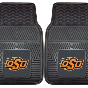 Oklahoma State Cowboys Car Mats Heavy Duty 2 Piece Vinyl