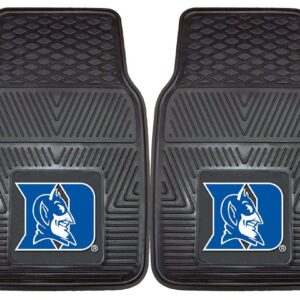 Duke Blue Devils Heavy Duty 2-Piece Vinyl Car Mats