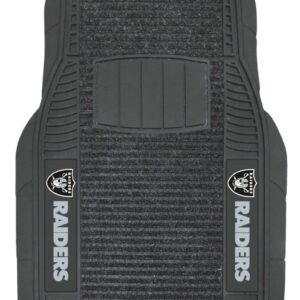 Las Vegas Raiders Car Mats Deluxe Set