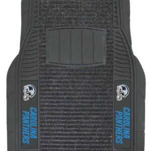 Carolina Panthers Car Mats Deluxe Set – Special Order