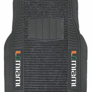Miami Hurricanes Car Mats – Deluxe Set