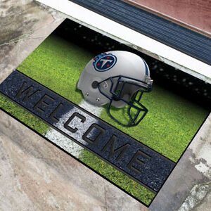 Tennessee Titans Door Mat 18×30 Welcome Crumb Rubber – Special Order