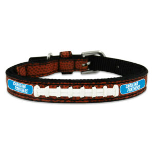 Carolina Panthers Classic Leather Toy Football Collar