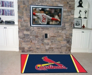 St. Louis Cardinals Area Rug – 4’x6′ – Special Order