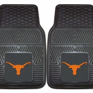 Texas Longhorns Heavy Duty 2-Piece Vinyl Car Mats