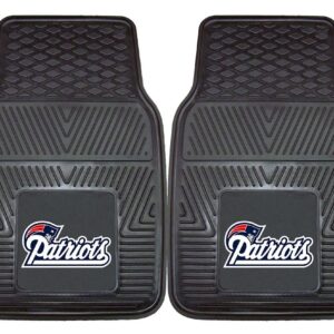 New England Patriots Car Mats Heavy Duty 2 Piece Vinyl