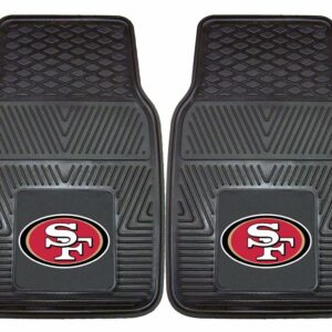 San Francisco 49ers Car Mats Heavy Duty 2 Piece Vinyl