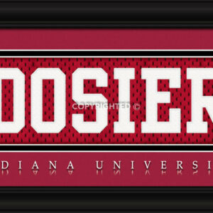 Indiana Hoosiers Stitched Uniform Slogan Print – Hoosiers