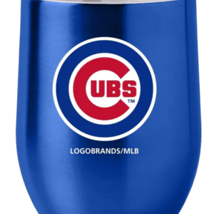 Chicago Cubs Travel Tumbler 16oz Stainless Steel Curved