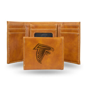 Atlanta Falcons Wallet Trifold Laser Engraved