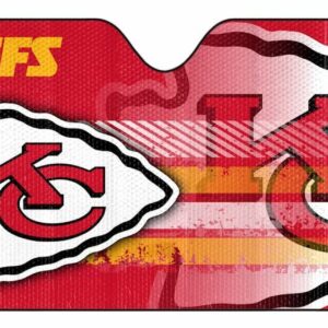 Kansas City Chiefs Auto Sun Shade – 59″x27″