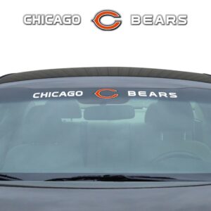 Chicago Bears Decal 35×4 Windshield