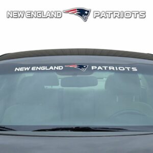 New England Patriots Decal 35×4 Windshield