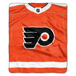 Philadelphia Flyers Blanket 50×60 Raschel New Jersey Design