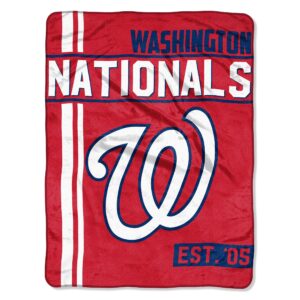 Washington Nationals Blanket 46×60 Micro Raschel Walk Off Design Rolled – Special Order
