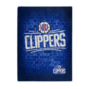 Los Angeles Clippers Blanket 60×80 Raschel Street Design – Special Order