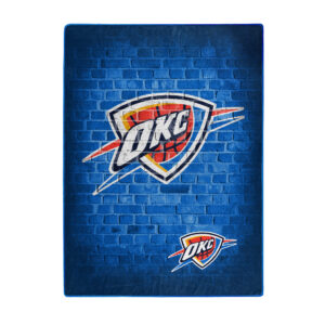 Oklahoma City Thunder Blanket 60×80 Raschel Street Design – Special Order