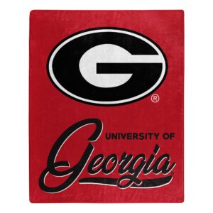 Georgia Bulldogs Blanket 50×60 Raschel Signature Design