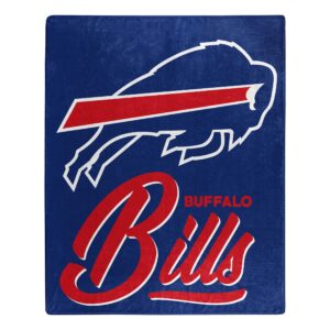 Buffalo Bills Blanket 50×60 Raschel Signature Design