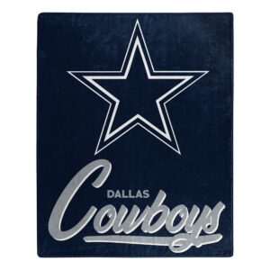 Dallas Cowboys Blanket 50×60 Raschel Signature Design