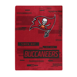 Tampa Bay Buccaneers Blanket 60×80 Raschel Digitize Design