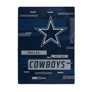 Dallas Cowboys Blanket 60×80 Raschel Digitize Design